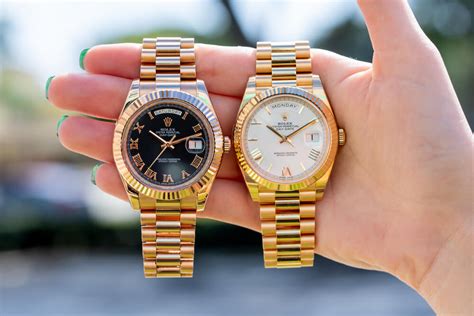 Rolex Day-Date vs president